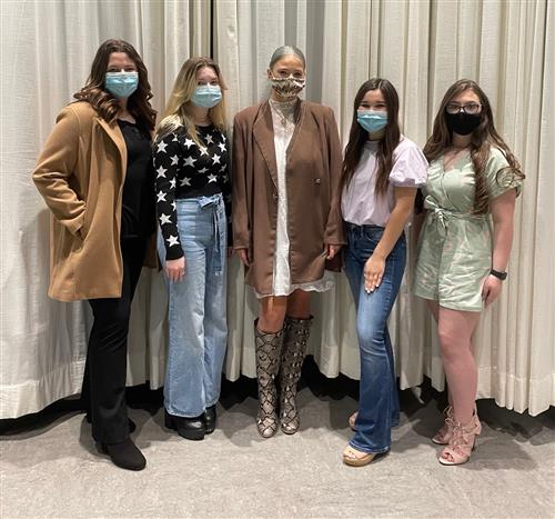 Five Fashion Design Students Advance to National Competition 